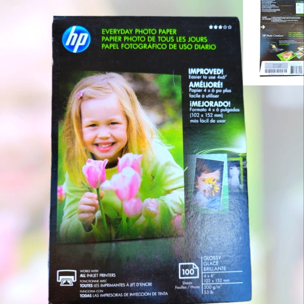New! HP Photo Paper